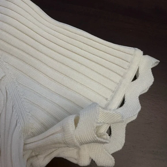 Jonathan Simkhai Knit Zig Zag Midi Dress (23) - Picture 5 of 8